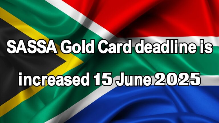 SASSA Gold Card